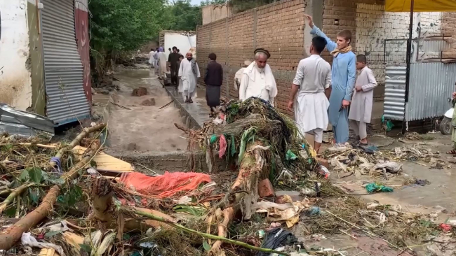 Afganistan'da sel: 8 ölü